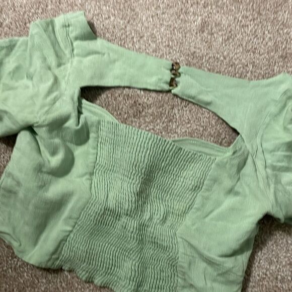 City Blue lime green 2 piece pant set from Brazil | size S - Picture 8 of 8